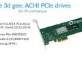 AHCI PCIe drives